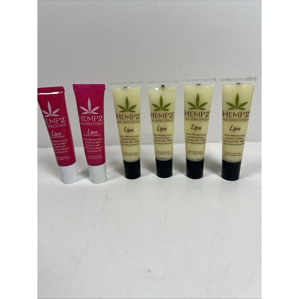 HEMPZ Ultra Moisturizing Daily Lip Balm 100% Hemp Seed Oil 2 Pack